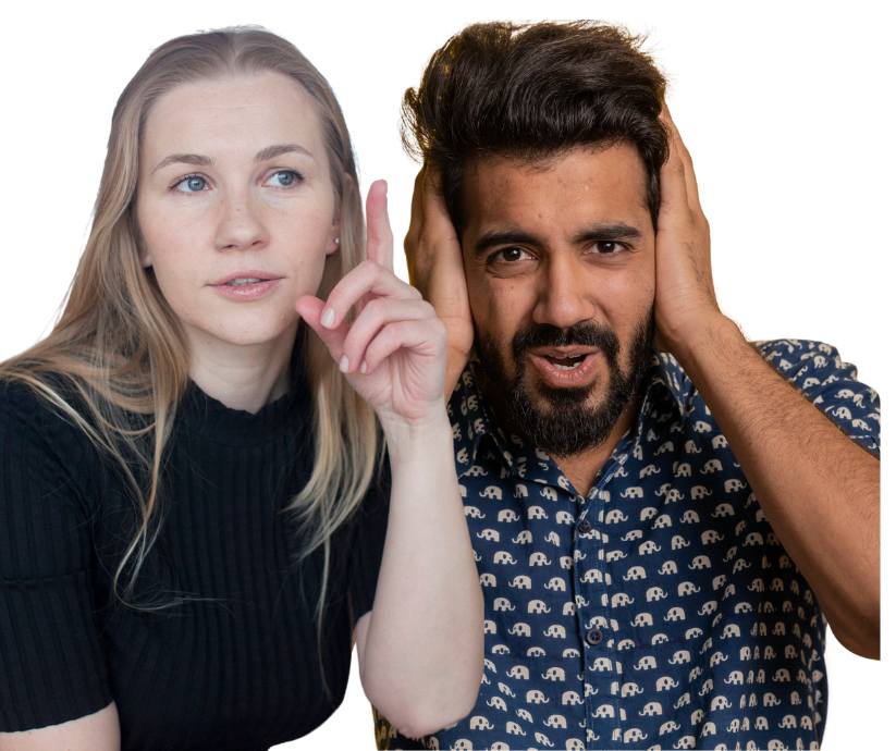 Mulher e homem comportamento passivo agressivo