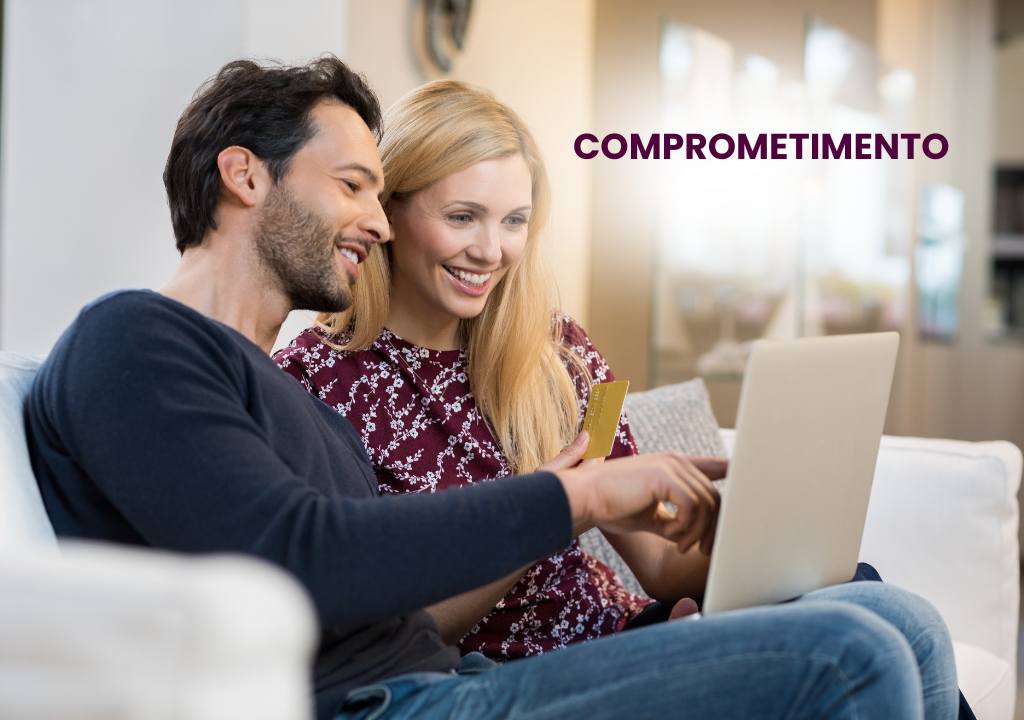 casal comprometido com a terapia de casal online
