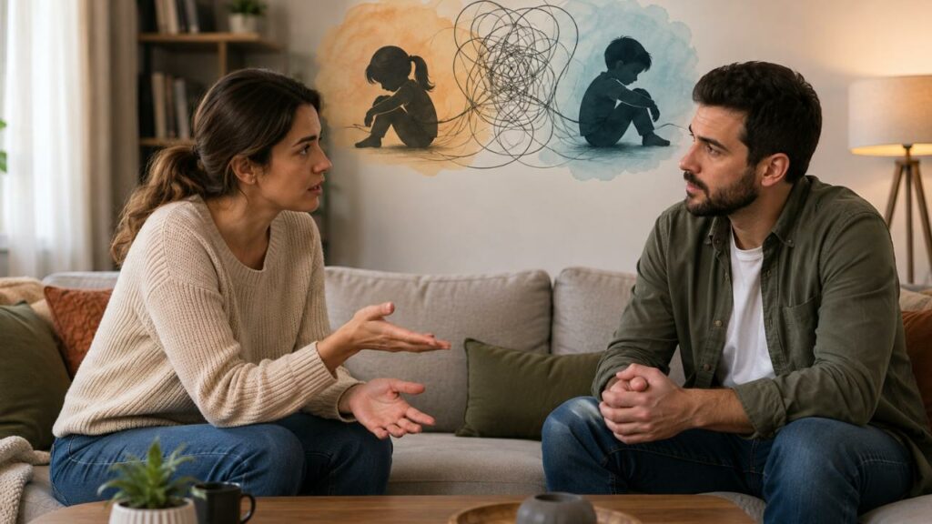 Feridas da infância que se repetem na vida a dois (e como interromper o ciclo).